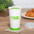 Karat Earth 20oz Eco-Friendly Paper Hot Cups (90mm), Generic Print - 600 pcs