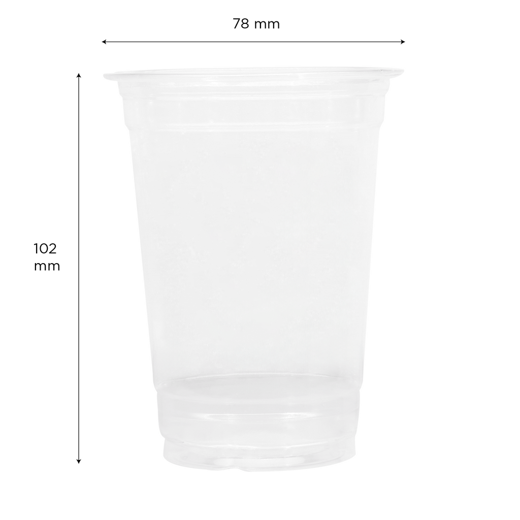 Karat Earth 10oz PLA Cup, Clear (78mm) - 1,000 pcs