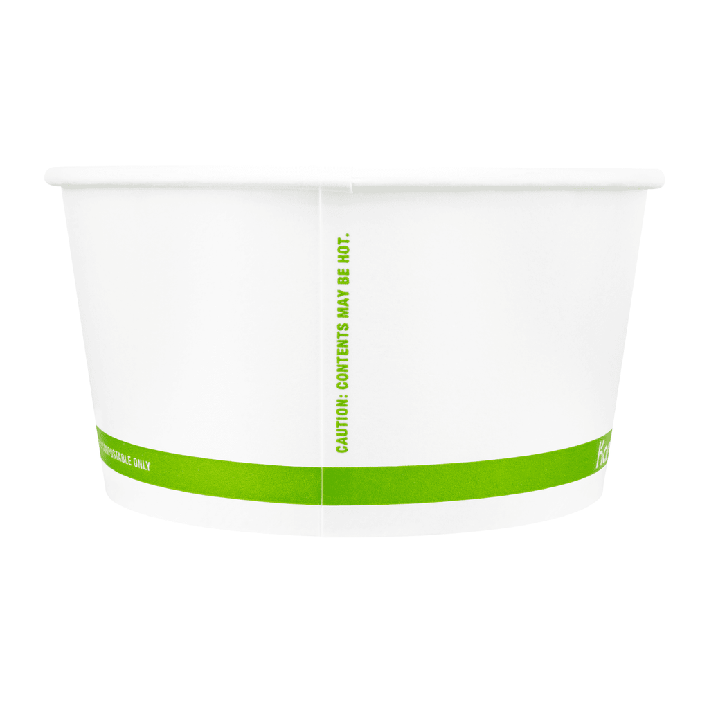 Karat Earth 24 oz Eco-Friendly Paper Food Containers (142mm), Generic Print - 600 pcs