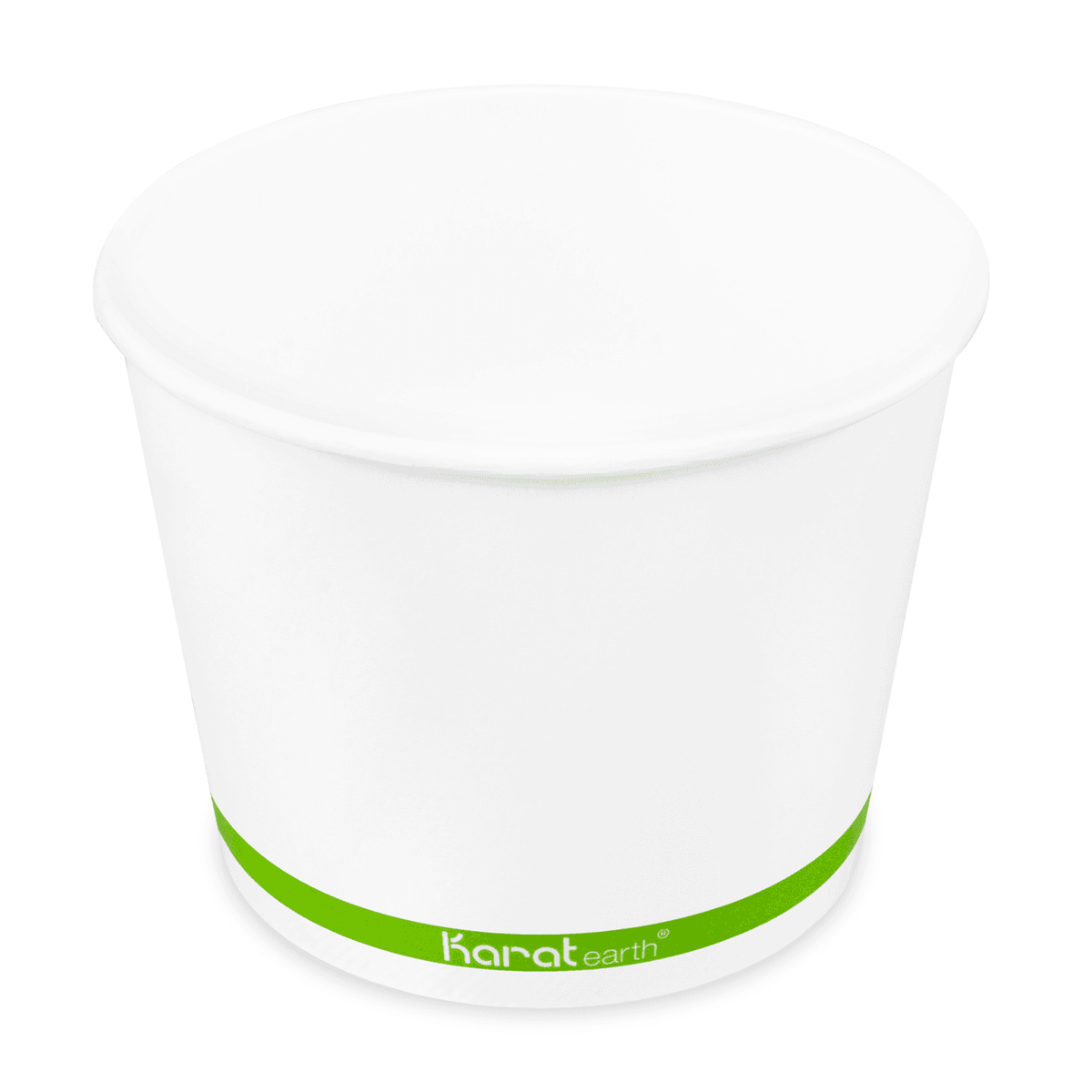 Karat Earth 32 oz Eco-Friendly Paper Food Containers (142mm), Generic Print - 600 pcs