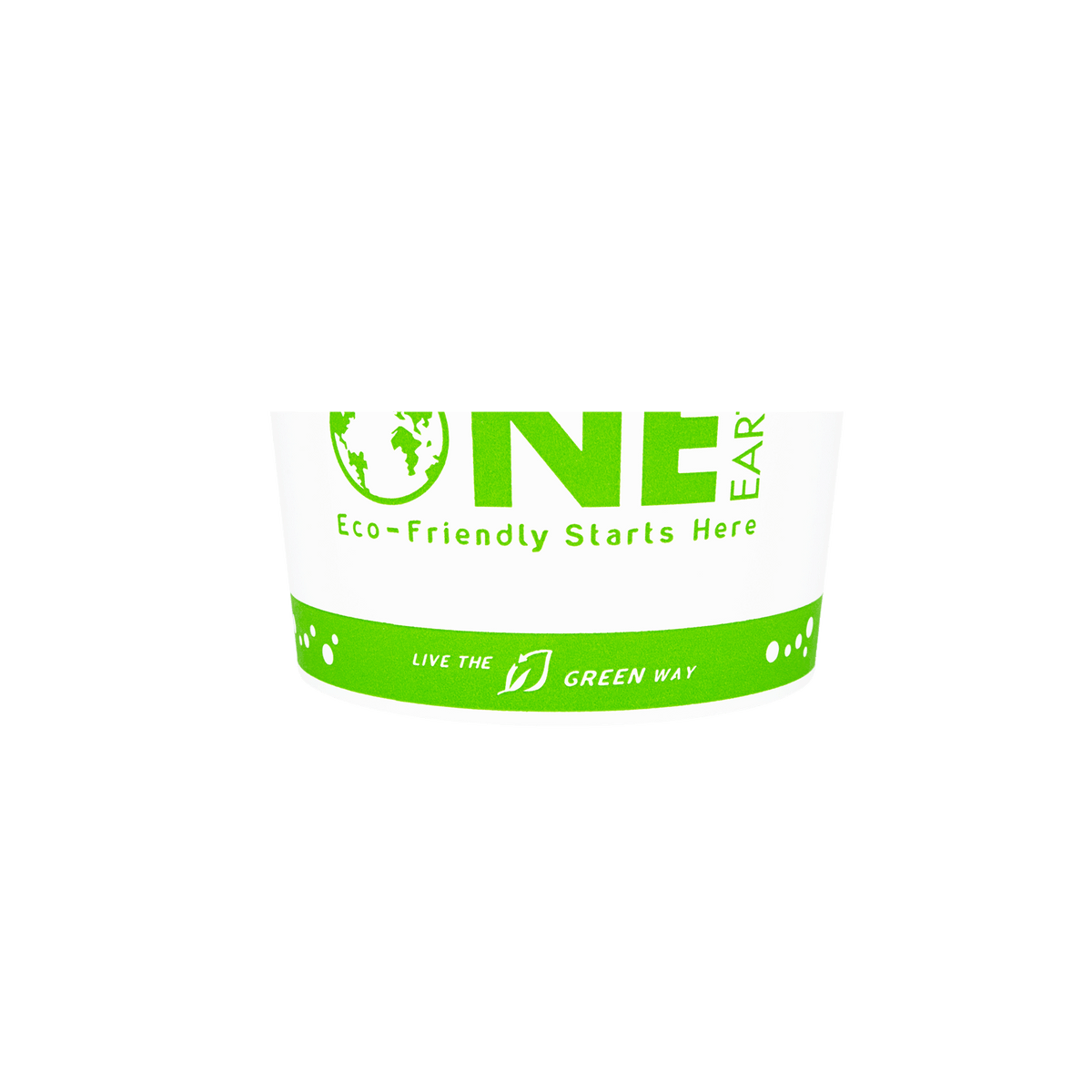 Karat Earth 8oz Eco-Friendly Paper Food Containers (90.8mm), Generic Print - 1,000 pcs