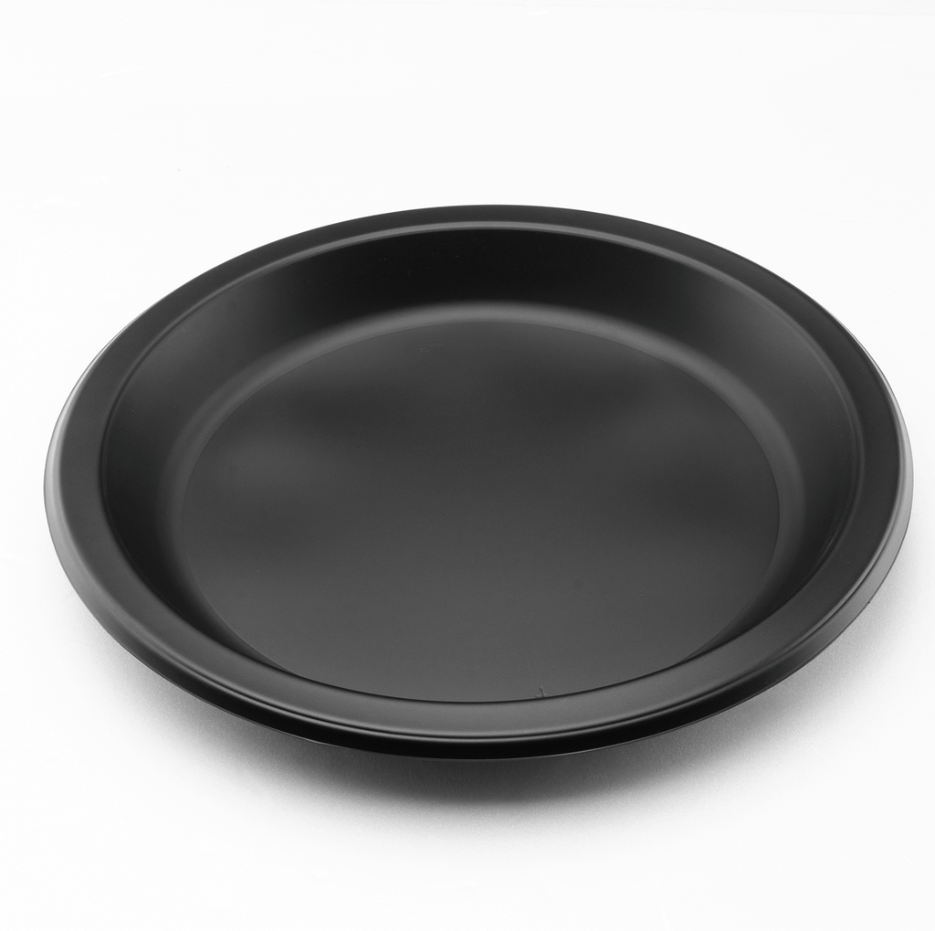 Karat Earth 10.25" Mineral Filled PP Round Plates, Black - 500 pcs