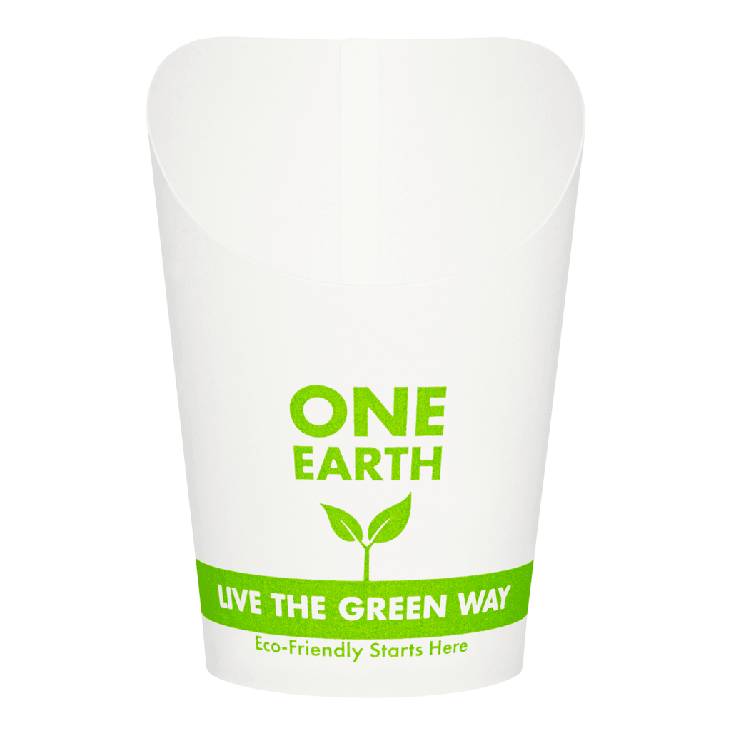 Karat Earth 5.5 oz ONE EARTH Eco-Friendly Paper Charcuterie Cups, Scoop Cups - 1,000 pcs