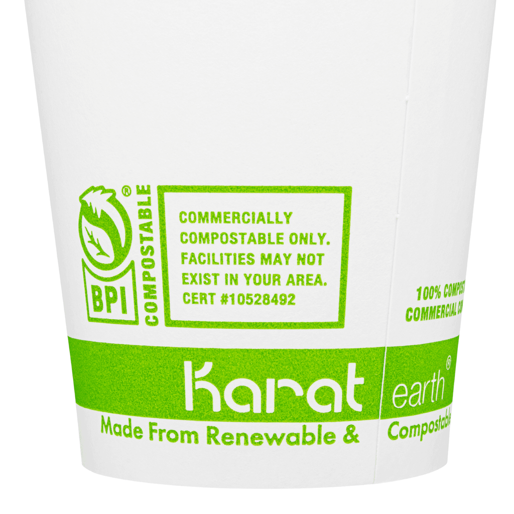 Karat Earth 5.5 oz ONE EARTH Eco-Friendly Paper Charcuterie Cups, Scoop Cups - 1,000 pcs