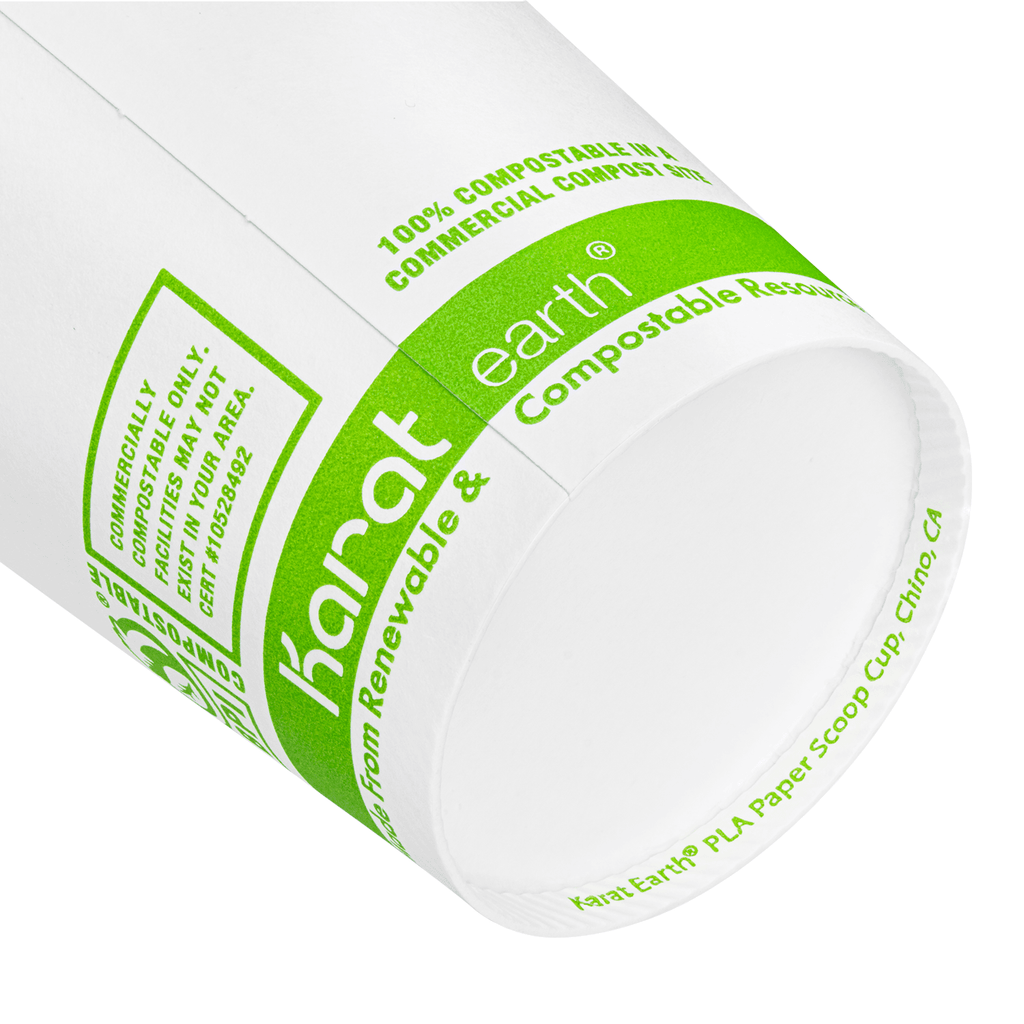 Karat Earth 5.5 oz ONE EARTH Eco-Friendly Paper Charcuterie Cups, Scoop Cups - 1,000 pcs