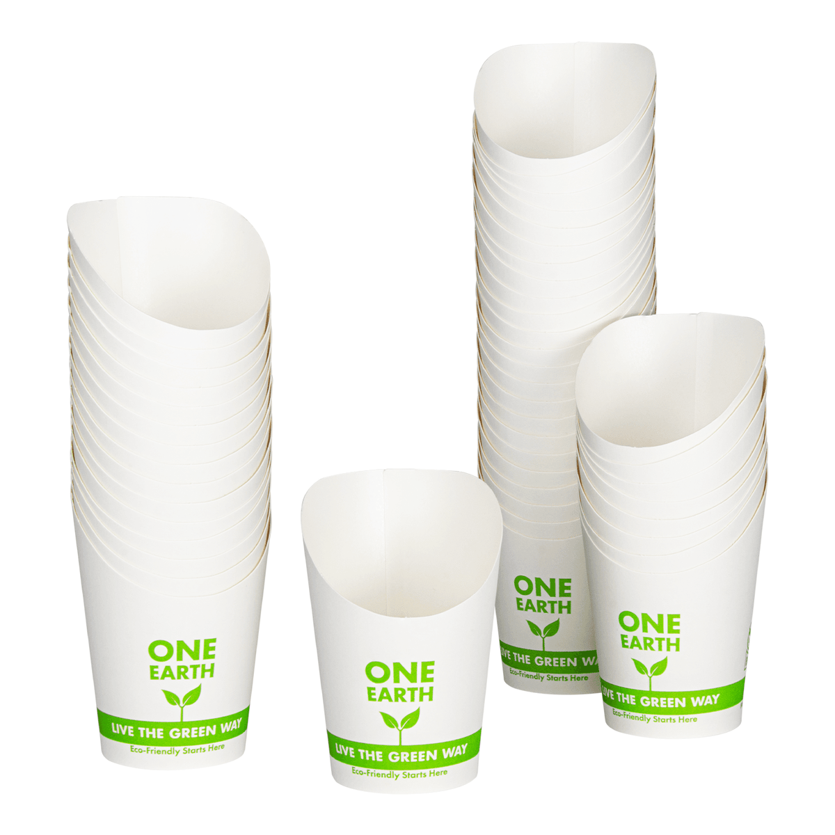 Karat Earth 5.5 oz ONE EARTH Eco-Friendly Paper Charcuterie Cups, Scoop Cups - 1,000 pcs