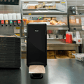 Interfold Dispenser for Dispense Nap, Stand/Tabletop, Black - 1 unit