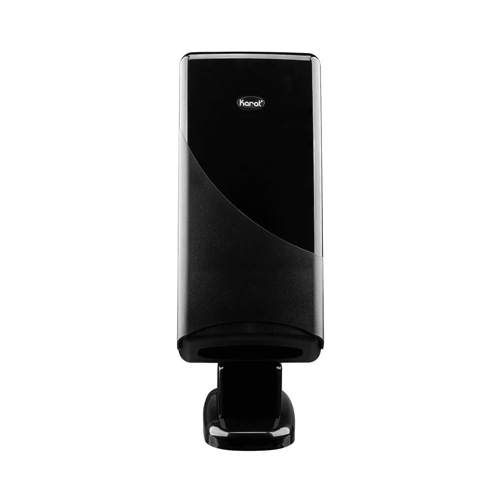 Interfold Dispenser for Dispense Nap, Stand/Tabletop, Black - 1 unit