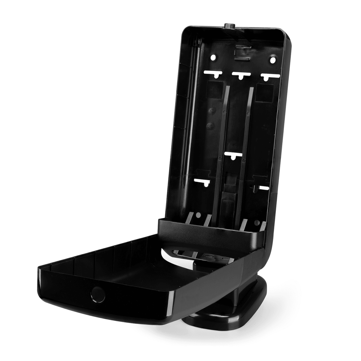 Interfold Dispenser for Dispense Nap, Stand/Tabletop, Black - 1 unit