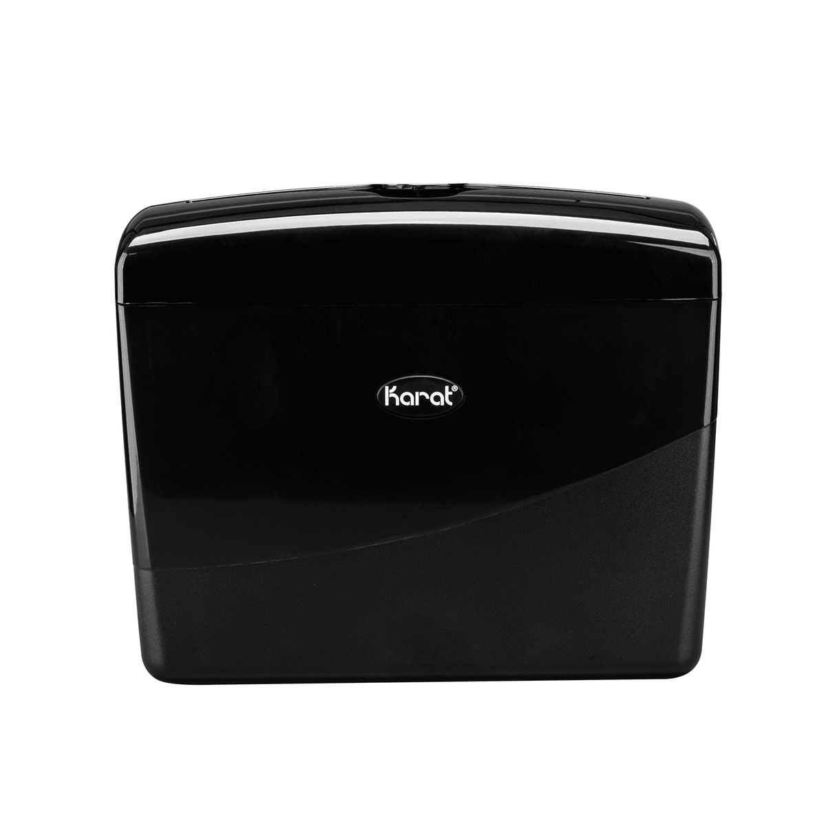 Tall Fold Napkin Dispenser, Tabletop/Suction, Black - 1 unit