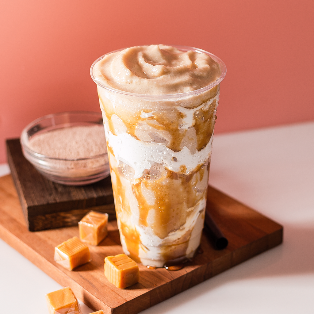 MoCafe Caramel Frappe Mix - Bag (3 lbs)