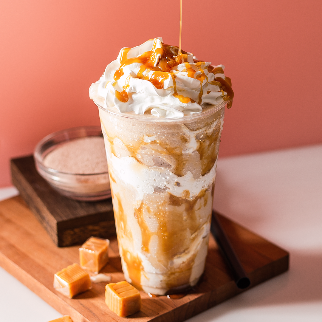 MoCafe Caramel Frappe Mix - Bag (3 lbs)