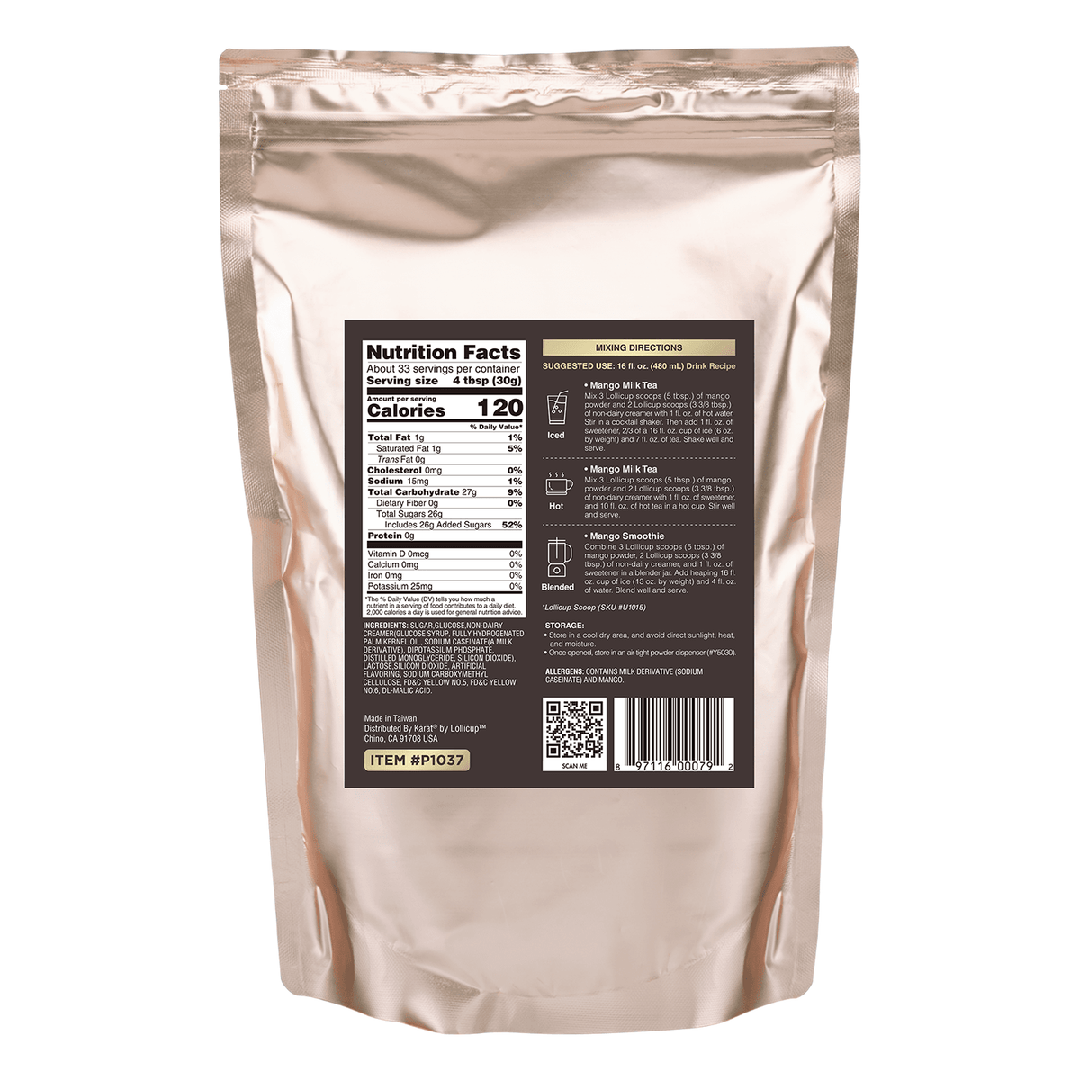 Mango Powder - Bag (2.2 lbs)