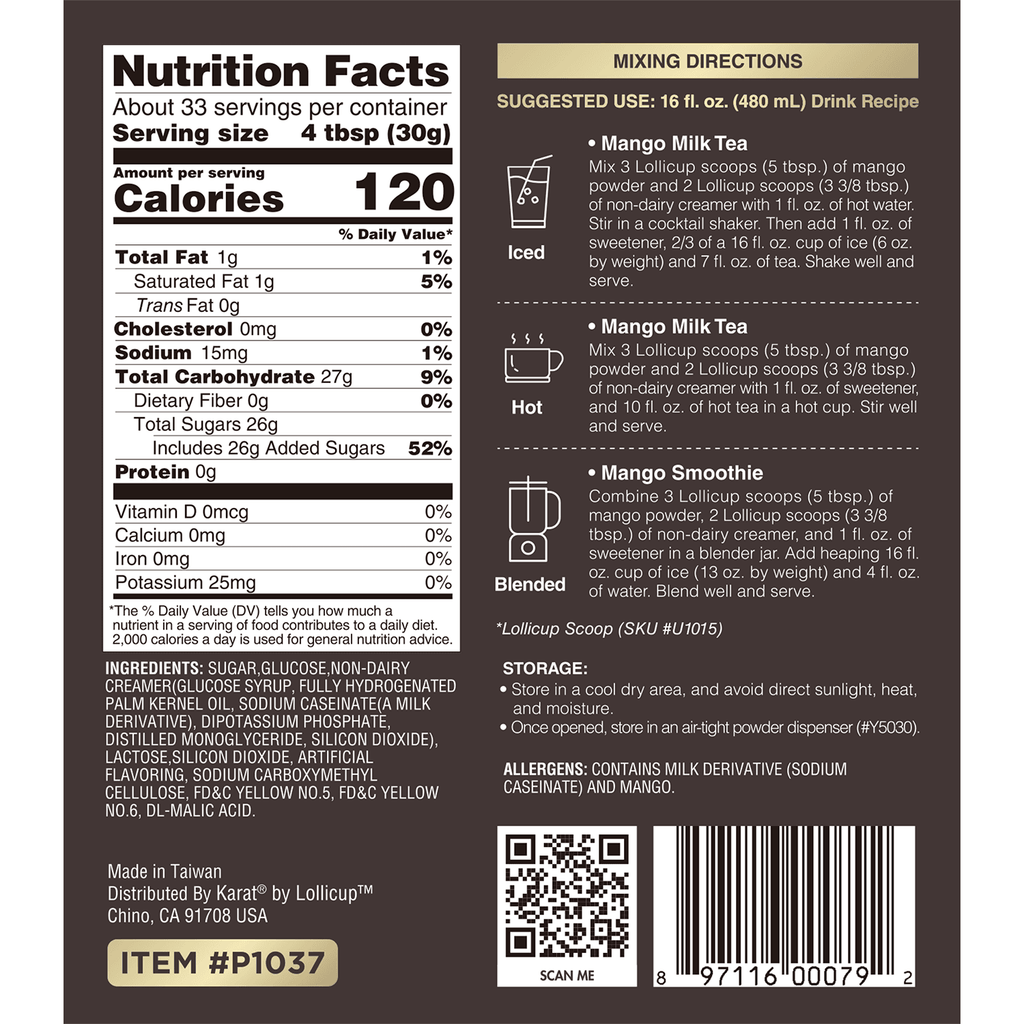 Mango Powder - Bag (2.2 lbs)