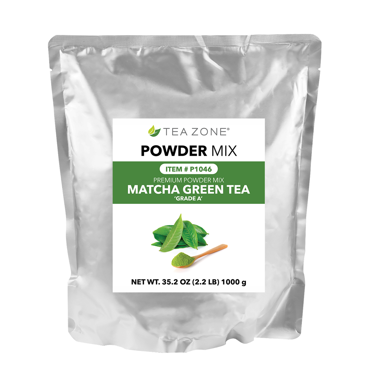 Matcha Green Tea (Grade A) Powder - Bag (2.2 lbs)