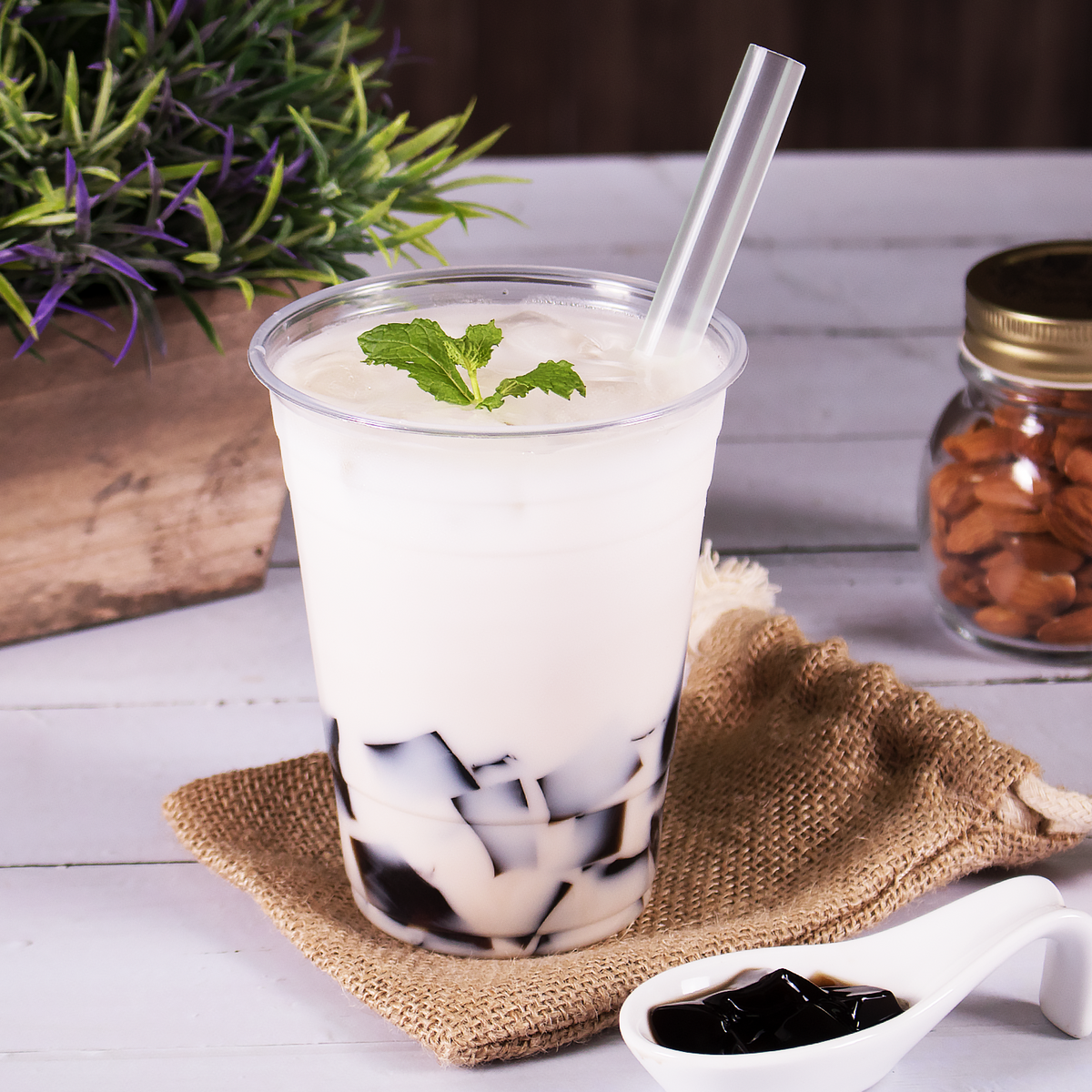 Grass Jelly Powder - Bag (2.2 lbs)