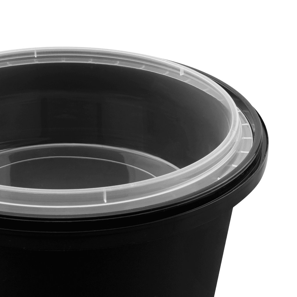 [300 ct] 20 oz PP Insert for 34-60 oz Tamper Resistant Injection Molded Food Container