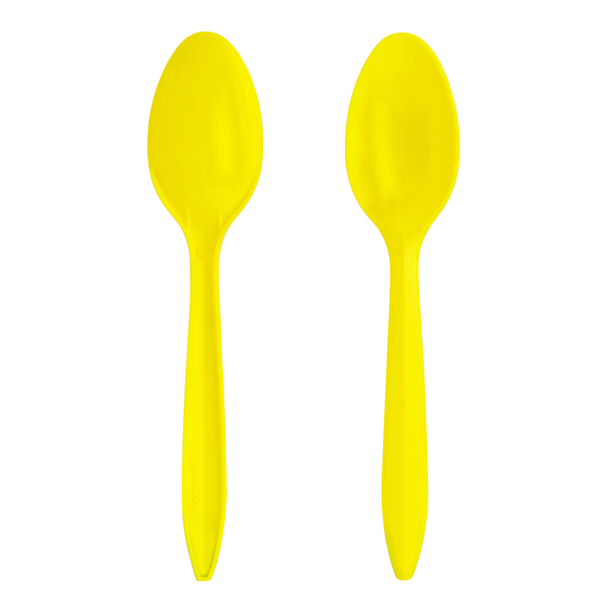 [1,000 ct] Plastic Tea Spoons | Medium Weight (Rainbow)