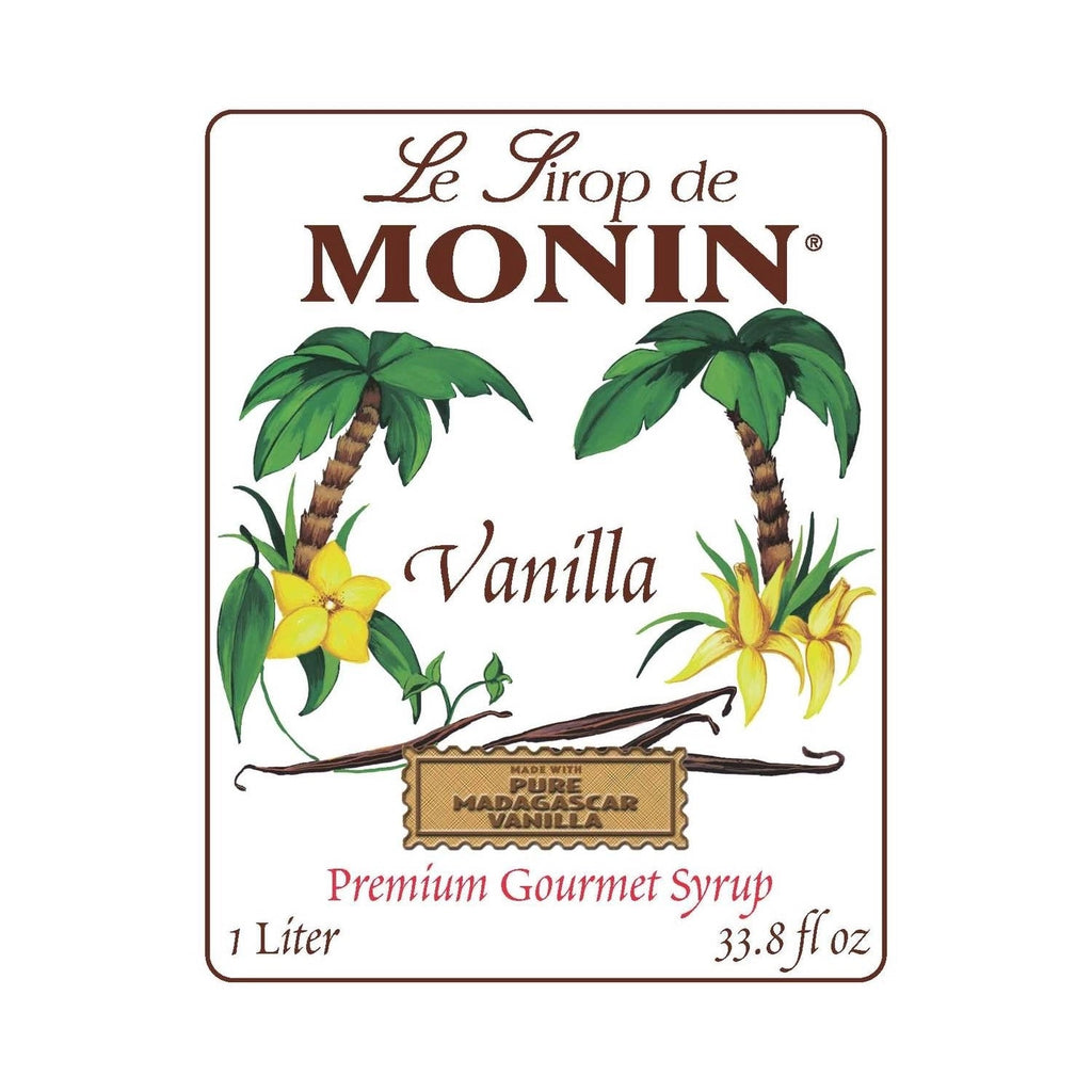 Monin Vanilla Syrup - Bottle (1L)