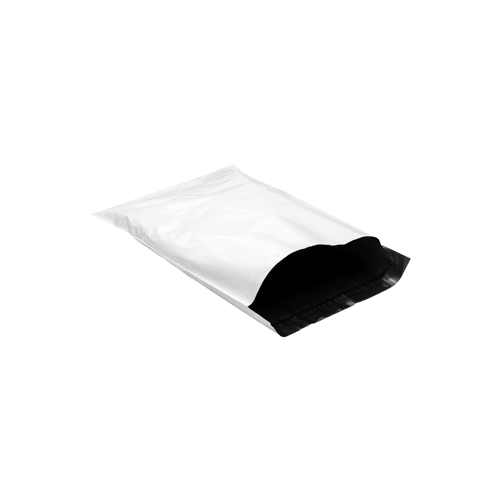 [500 ct] 11''x15'' Poly Mailers with Tamper-Evident Adhesive Closure, White