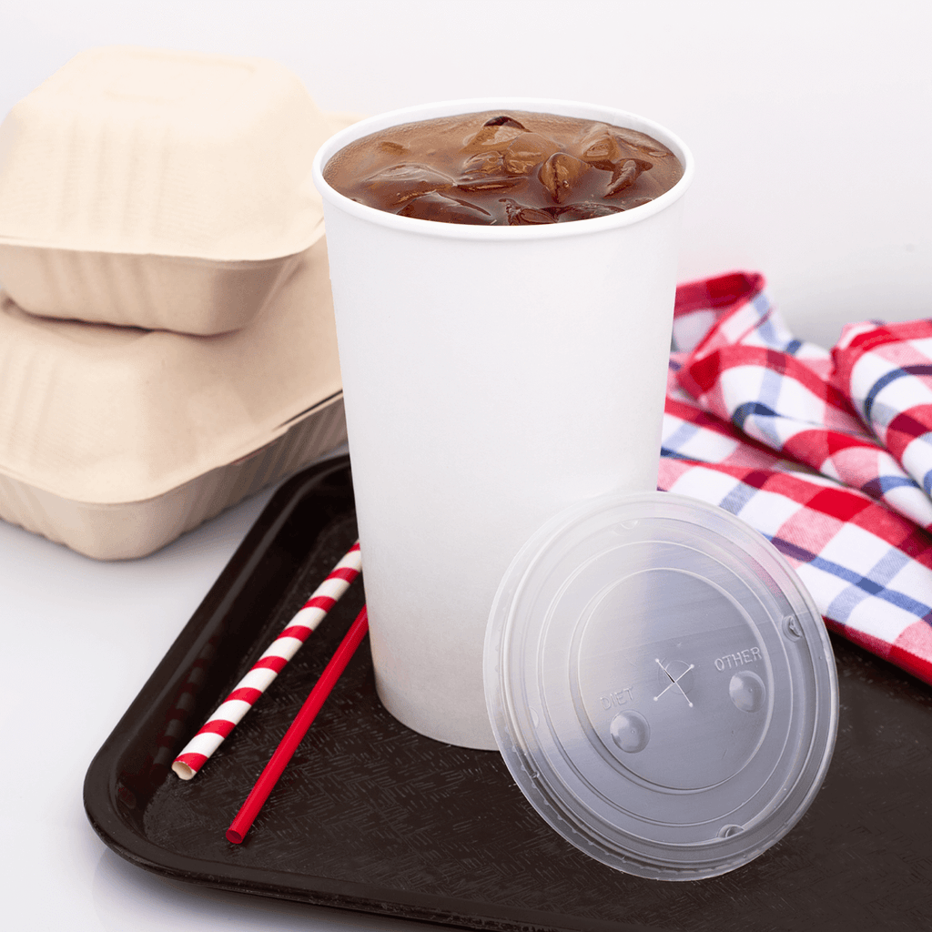 [500 ct] 44 oz Cold Paper Cup (115 mm), White