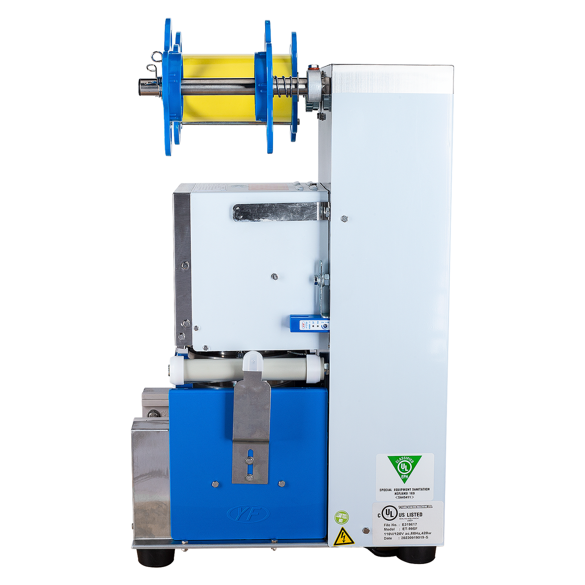 Cup Sealing Machine (UL, EPH Classified), with 98mm cutter rim - 1 Unit
