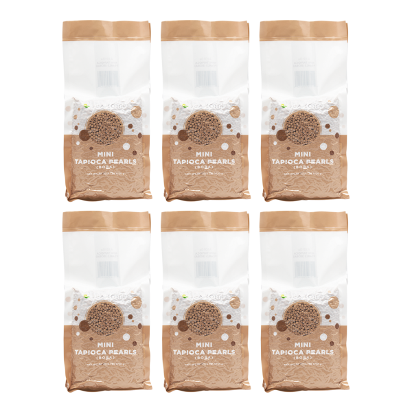 Mini Tapioca Pearls (Boba) - Case of 6 bags