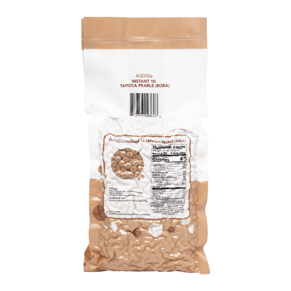 Instant 10 Tapioca Pearls (Boba) - Bag (6 lbs)