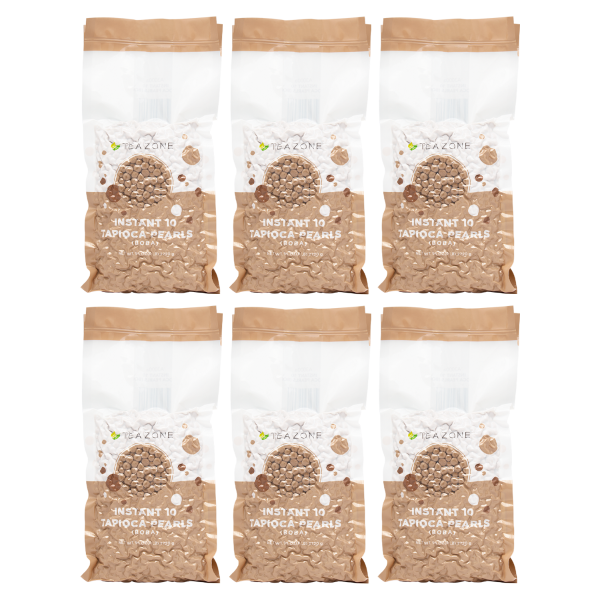 Instant 10 Tapioca Pearls (Boba) - Case of 6 bags