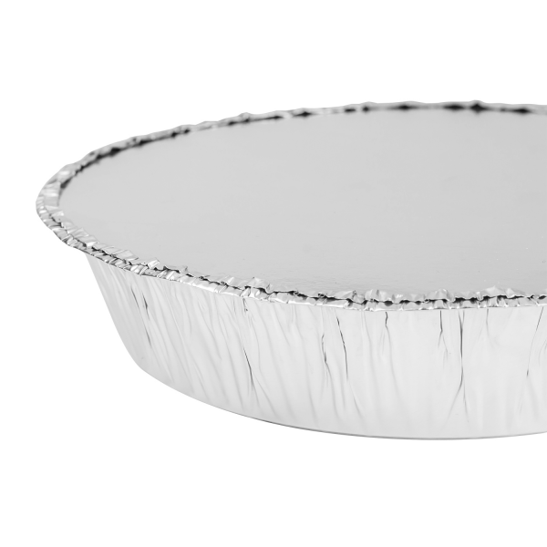 [500 ct] 7" Paper Lids for Aluminum Pans | Foil Laminated