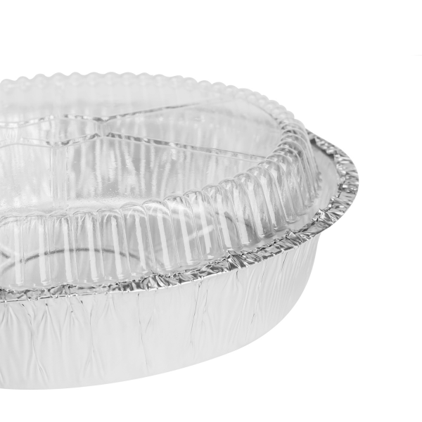[500 ct] 8" OPS Dome Lids for Aluminum Pans