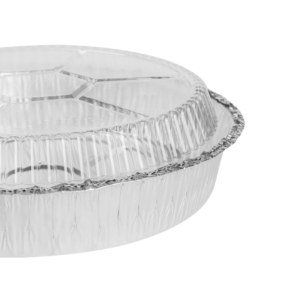 [500 ct] 9" OPS Dome Lids for Aluminum Pans
