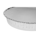 [500 ct] 9" Paper Lids for Aluminum Pans | Foil Laminated