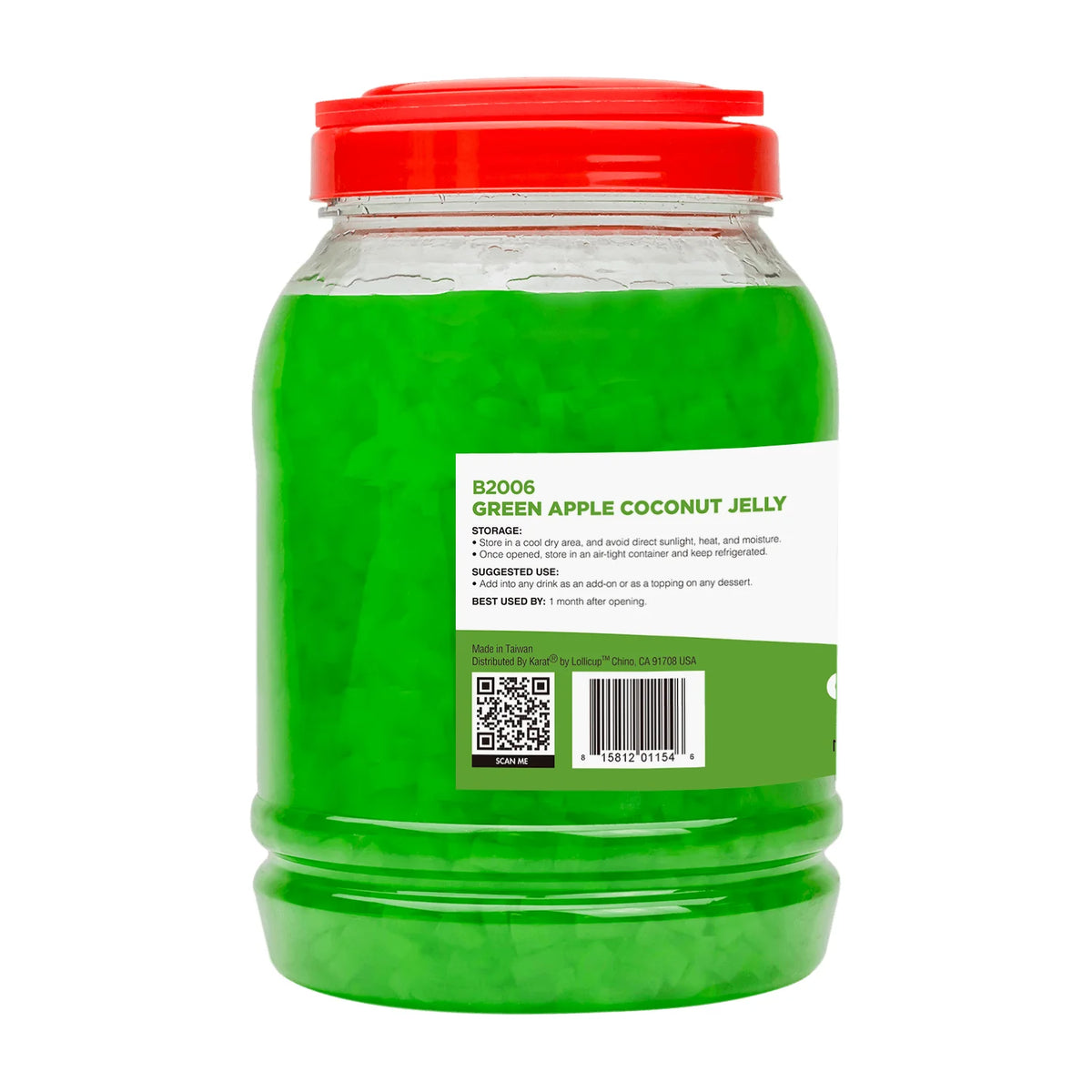 Green Apple Coconut Jelly - Jar (8.8 lbs)