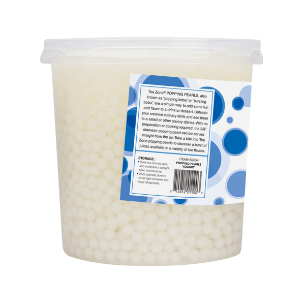 Yogurt Popping Pearls - Jar (7 lbs)