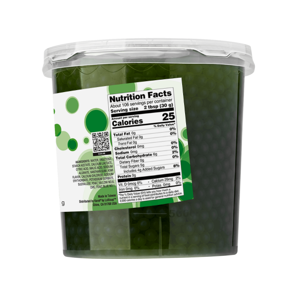 Kiwi Popping Pearls - Jar (7 lbs)