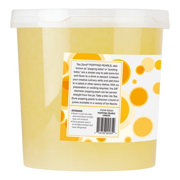 Lemon Popping Pearls - Jar (7 lbs)