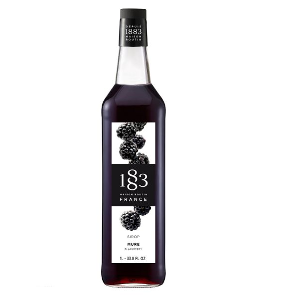 1883 Maison Routin Blackberry Syrup - Bottle (1L)