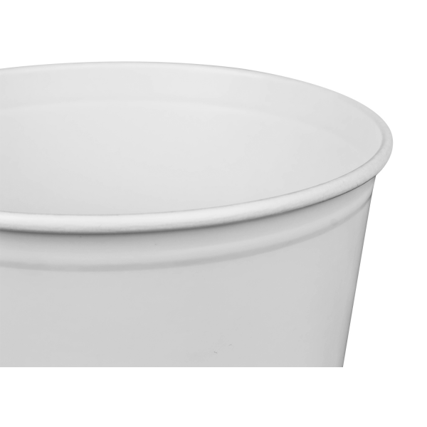 [180 sets] 85 oz Paper Food Buckets with Lids | 189 mm