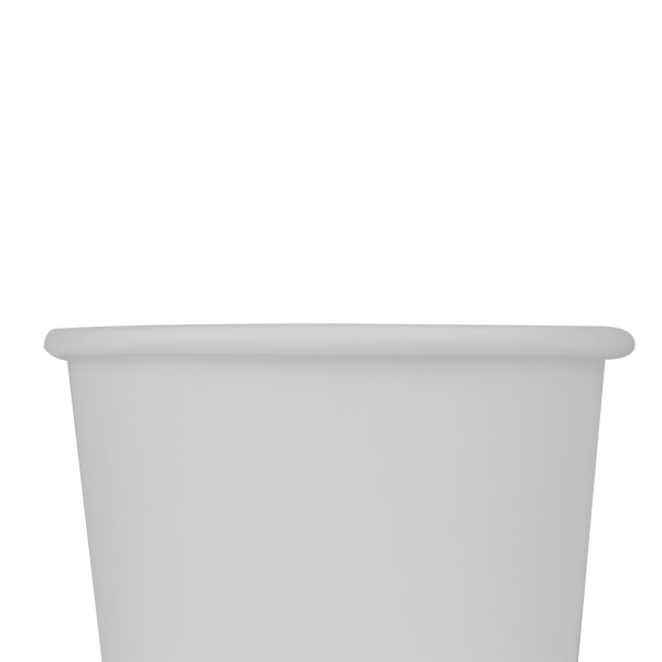 [1,000 ct] 4 oz Paper Coffee Cups | White | 62 mm