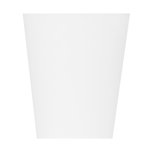 [1,000 ct] 8 oz Paper Coffee Cups | White | 80 mm