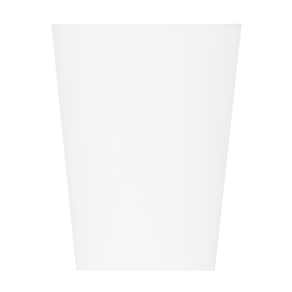 [1,000 ct] 12 oz Paper Coffee Cups | White | 90 mm