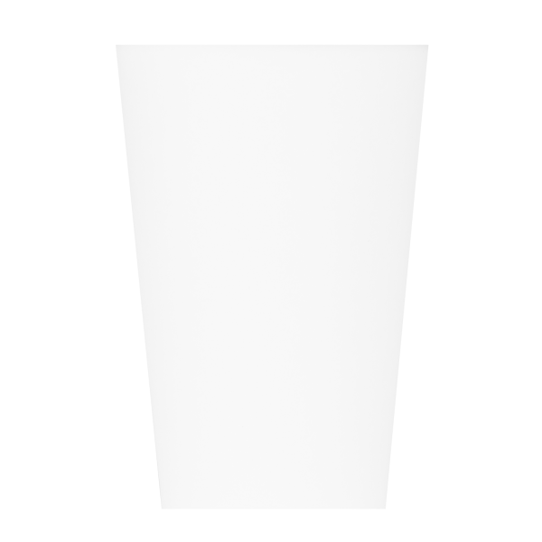 [1,000 ct] 16 oz Paper Coffee Cups | White | 90 mm