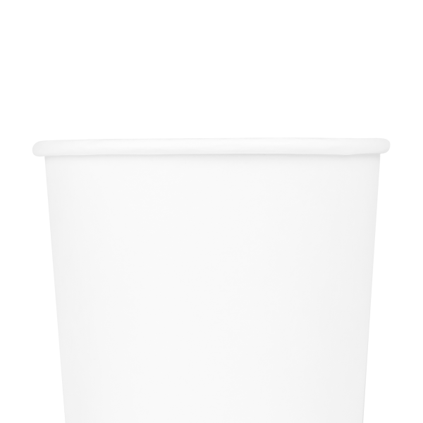 [600 ct] 20 oz Paper Coffee Cups | White | 90 mm