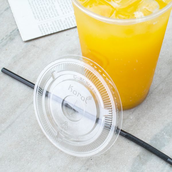 [500 ct] 32 oz Cup Lids | PET | 107 mm