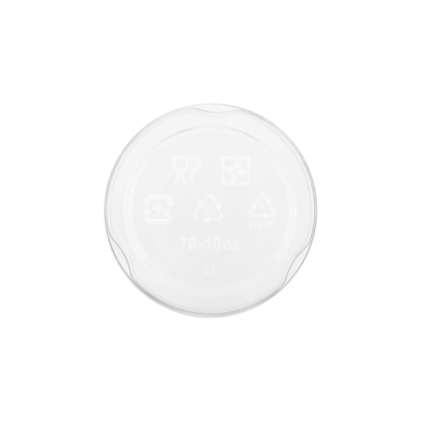 [1,000 ct] 10 oz Clear Plastic Cold Cups | PET | 78 mm