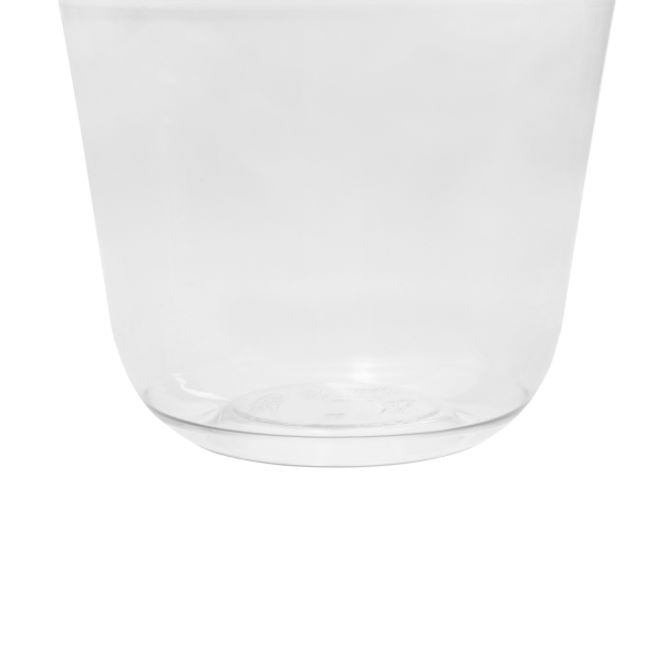 [1,000 ct] 12 oz Clear Plastic Cold Cups | PET | U-Shape | 98 mm