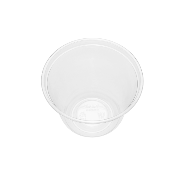 [1,000 ct] 12 oz Clear Plastic Cold Cups | PET | U-Shape | 98 mm