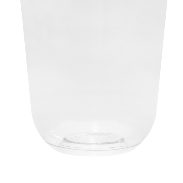 [1,000 ct] 16 oz Clear Plastic Cold Cups | PET | U-Shape | 98 mm