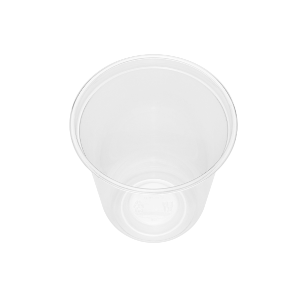[1,000 ct] 16 oz Clear Plastic Cold Cups | PET | U-Shape | 98 mm